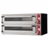 Gastro-M pizzaoven met 2 kamers type "Milan 2"