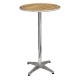 Bolero ronde statafel met essenhouten blad 60cm
