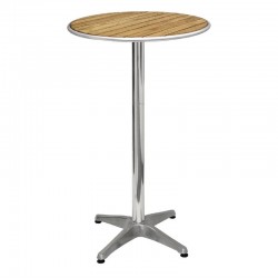 Bolero ronde statafel met essenhouten blad 60cm