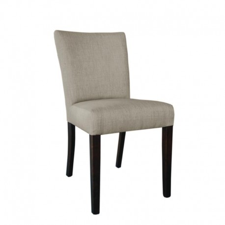 Bolero eigentijdse eetkamerstoel natuurlijk beige - 2 stuks