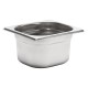 Gastro M RVS GN1/6 bak 100mm