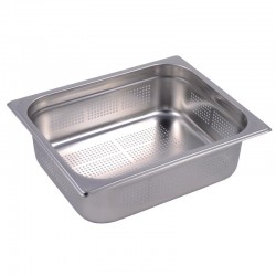 Gastro M geperforeerde RVS GN1/2 bak 100mm