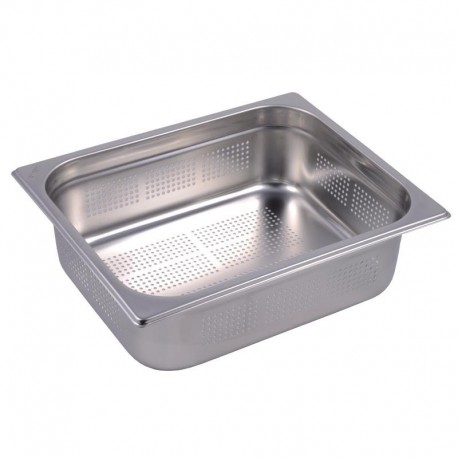Gastro M geperforeerde RVS GN1/2 bak 100mm