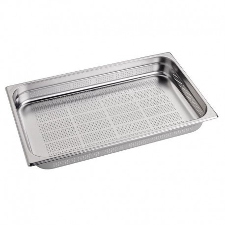 Gastro M geperforeerde RVS GN1/1 bak 65mm