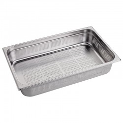 Gastro M geperforeerde RVS GN1/1 bak 100mm