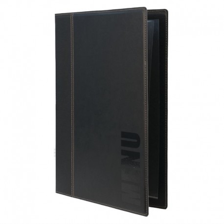 Securit menumap Trendy A4 zwart