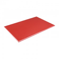 Hygiplas HDPE snijplank rood 450x300x12mm