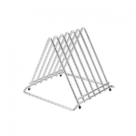 Hygiplas RVS snijplankenrek 6x 30mm