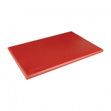 Hygiplas HDPE snijplank rood 450x300x25mm