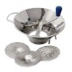 Tellier RVS groentezeef 31cm