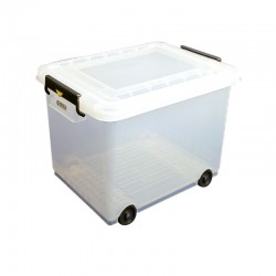 Araven mobiele voedselcontainer met deksel 50ltr
