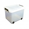 Araven mobiele voedselcontainer met deksel 50L