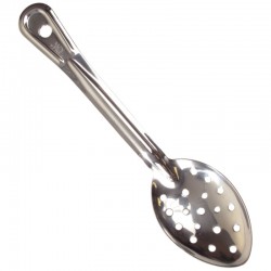Vogue geperforeerde RVS serveerlepel 28cm