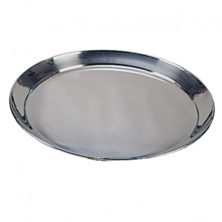 Olympia RVS dienblad rond 30cm
