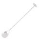 Olympia RVS cocktaillepel met stamper