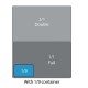 Vogue RVS GN1/9 bak 150mm