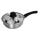 Vogue aluminium ei-pocheerpan met steel 20cm