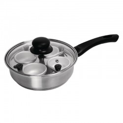 Vogue aluminium ei-pocheerpan met steel 20cm