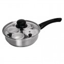 Vogue aluminium ei-pocheerpan met steel 20cm