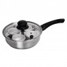 Vogue aluminium ei-pocheerpan met steel 20cm