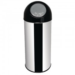 Bolero RVS afvalbak 50ltr