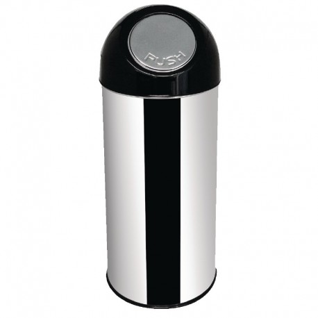 Bolero RVS afvalbak 50ltr
