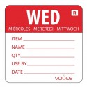 Vogue voedseletiketten kleurcode woensdag