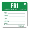 Vogue voedseletiketten kleurcode vrijdag