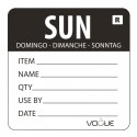 Vogue voedseletiketten kleurcode zondag