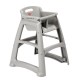 Rubbermaid stevige kinderstoel platinum