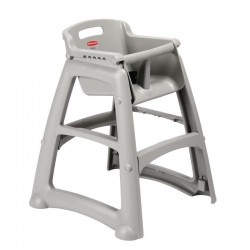 Rubbermaid stevige kinderstoel platinum