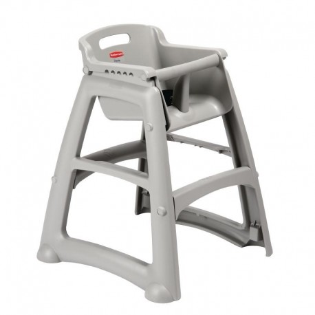 Rubbermaid stevige kinderstoel platinum
