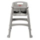 Rubbermaid stevige kinderstoel platinum
