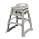 Rubbermaid stevige kinderstoel platinum