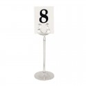 Olympia RVS tafelnummerhouder 20,5cm