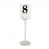 Olympia RVS tafelnummerhouder 20,5cm