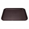 Olympia Kristallon polypropyleen dienblad bruin 305x415mm