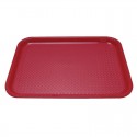 Olympia Kristallon polypropyleen dienblad rood 45 x 35cm