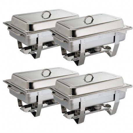 Olympia Milan chafing dish set 4 stuks