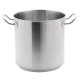 Vogue RVS kookpan hoog model 20,5ltr