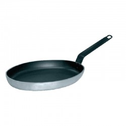 Vogue anti-aanbak aluminium ovale vispan 36cm
