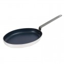 Vogue anti-aanbak aluminium ovale vispan 40cm