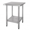 Vogue RVS werktafel zonder achteropstand 90x60x60cm