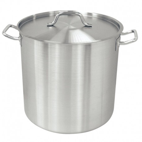 Vogue RVS kookpan hoog model 35,5ltr