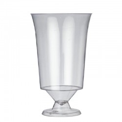 Plastico disposable wijnglazen 18cl