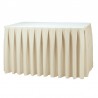 Tafelrok Boxpleat ecru