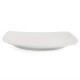 Olympia Whiteware vierkante borden met afgeronde hoeken 18,5cm