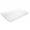 Vogue polycarbonaat bak transparant GN 1/1 65mm