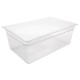 Vogue polycarbonaat bak transparant GN 1/1 200mm