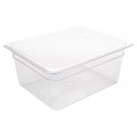 Vogue polycarbonaat bak transparant GN 1/2 150mm